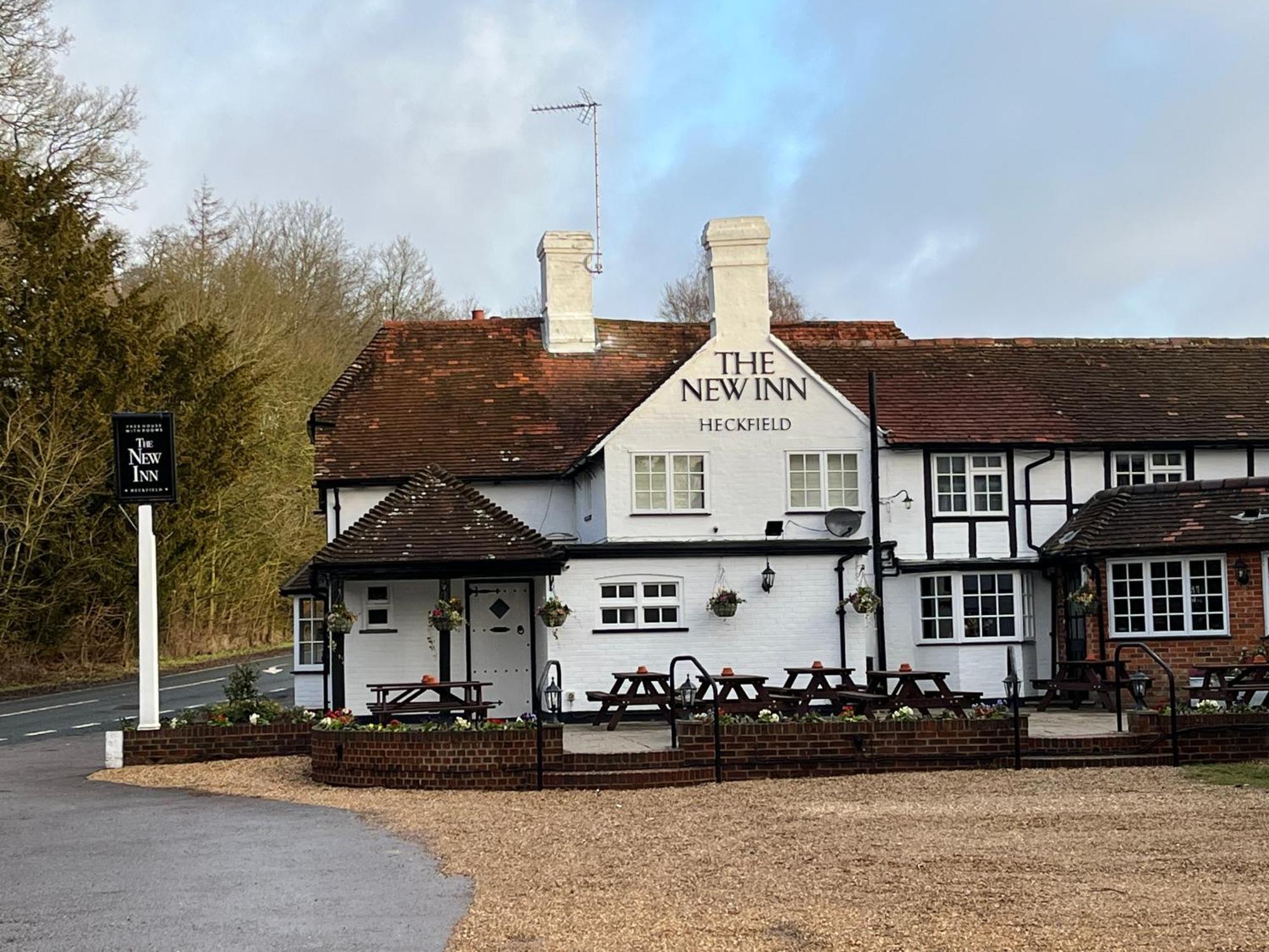 The New Inn Heckfield Χουκ Εξωτερικό φωτογραφία
